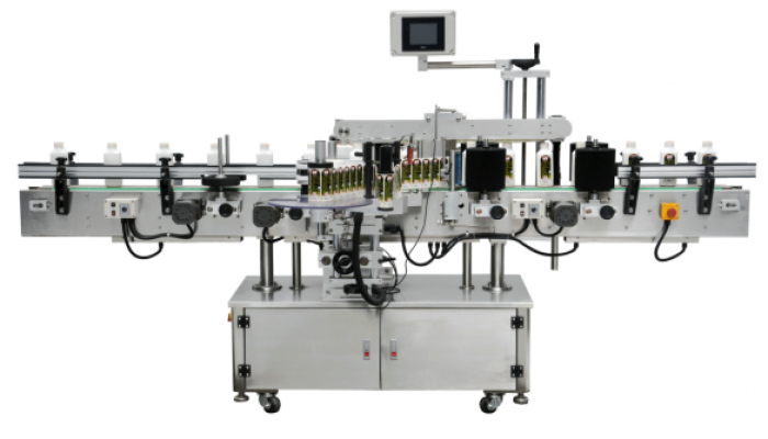 Automatic round bottle labeling machine 