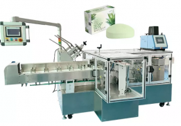 Glue spray cartoning machine 