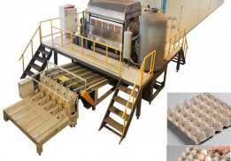 XLY China factory price egg tray production line egg carton making machine with drying equipment