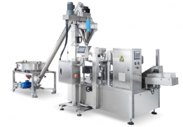 X8200 machine with Auger filler system