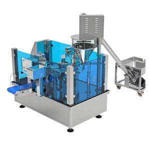 XLY Automatic Dry Coffee Milk Powder Stick Premade Zipper Pouch Bag Mixing Filling Packing Machine