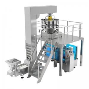 XLY High Speed Automatic Zipper Bag Premade Doypack Gummy Bear Candy Packing Packaging Machine