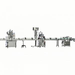 XLY Single Nozzle High Speed Servo Full Automatic Mouthwash Breath Spray Filling Capping Labeling Line Machine