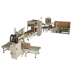 Automatic Bottle Can Pet Bottle Linear Carton Box Case Packing 