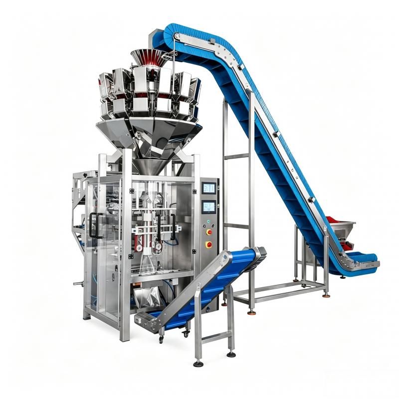 Two in one 420 W packing machine with weigher system  