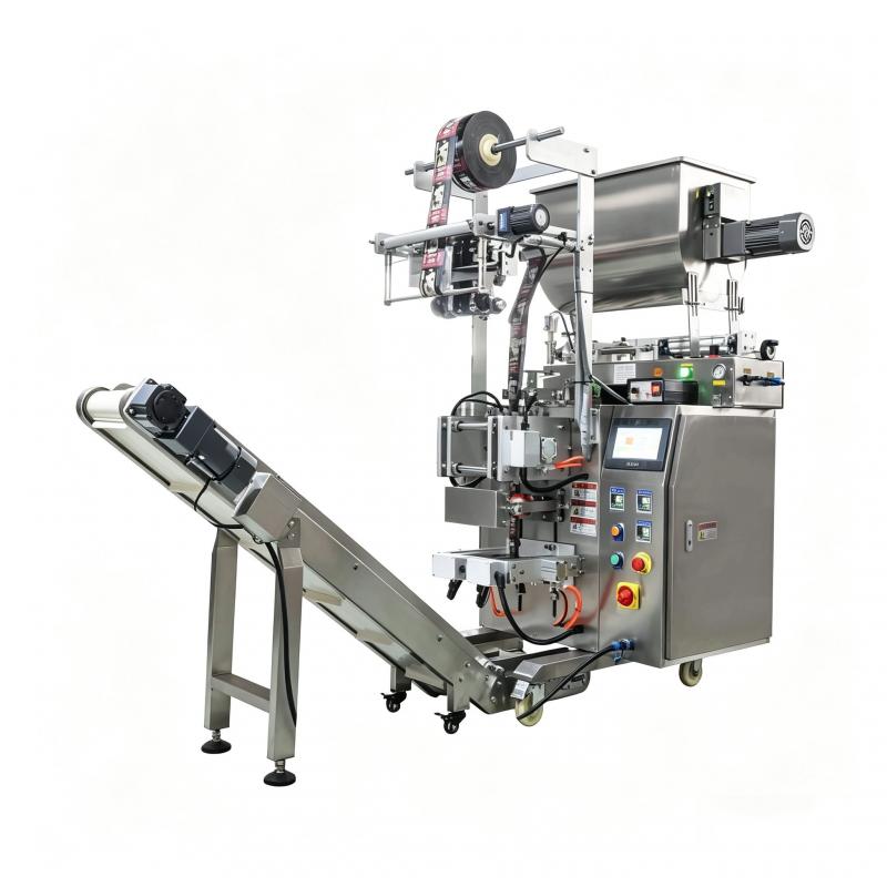 XLY -320  Sauce packing machine with 4 side bag  
