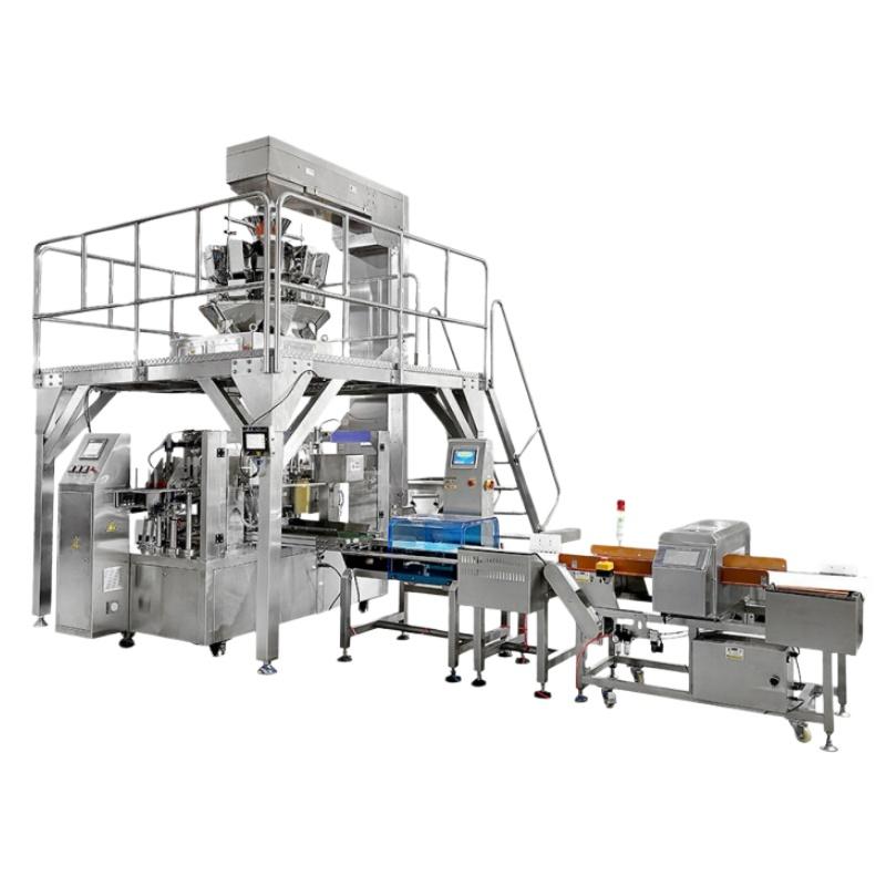 XLY-210 Doypack packing machine with metal detector  