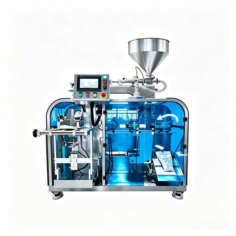 Doy Bag Packaging Horizontal Mini Liquid  Doypack Packing Machine