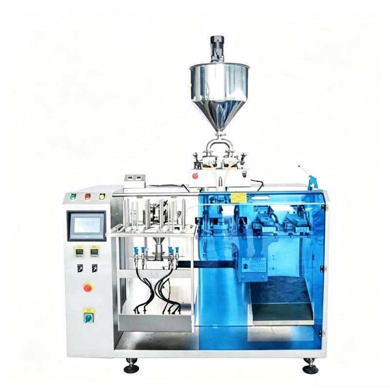Automatic Mini Horizontal Chips Sauce Liquid Filling Sealing Machine