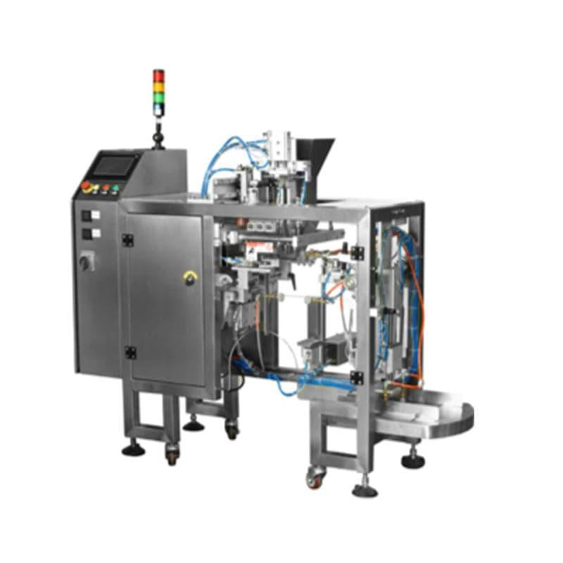 Linear Automatic Mini Stand up Pouch Packaging Machine Kraft Paper Doypack Bags