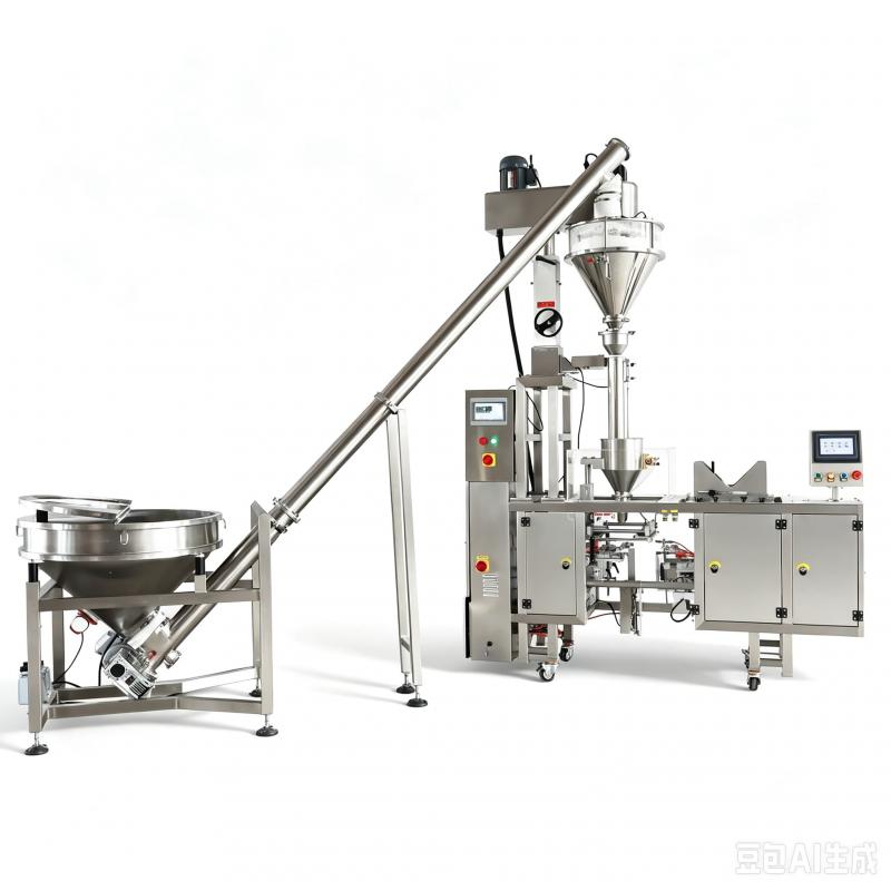 Wheat Grain Flour Powder Premade Doypack Bag Packaging Machine