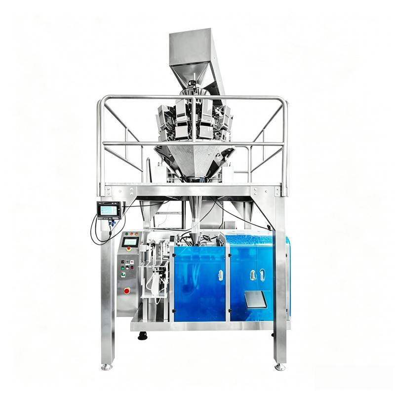 Pre-made Doypack Automatic Zipper Pouch Granules Packing Machine