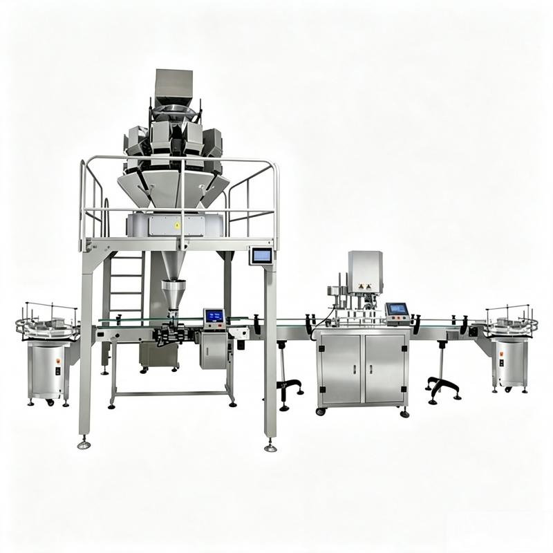 Bottle Bowl Filling Capping Sealing Line Machine