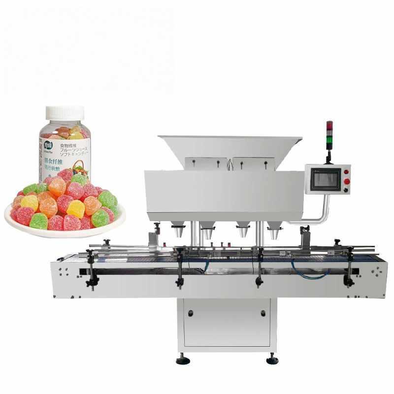 High Efficiency Candy Gummy Chocolate Packing Food Visual Counting Machine