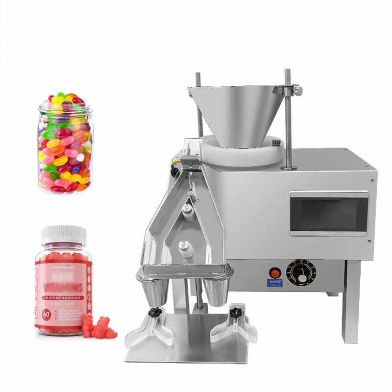Small Chewing Gum Bear Candy Counting Automatic Packaging Candy Counting Machine