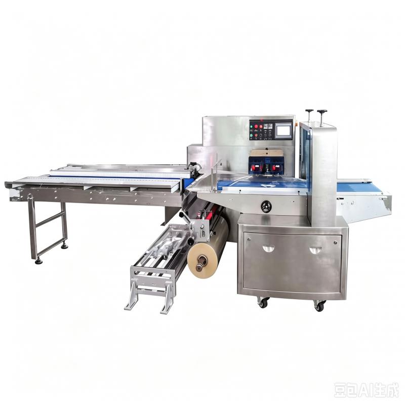  Automatic Flow Pack Energy Bar Honey Spoon Small Sachet Wrapping Packaging Machine