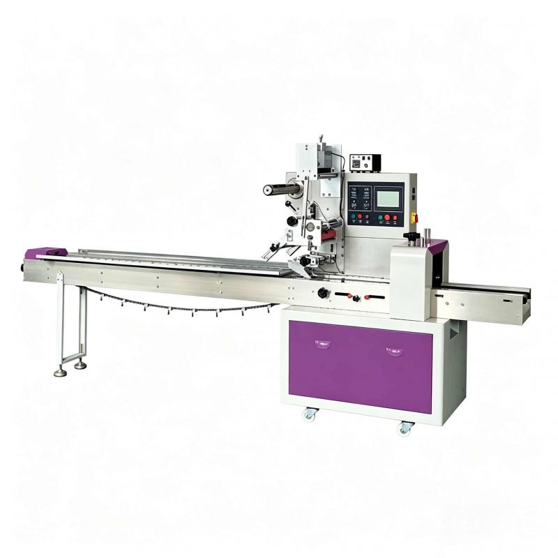  Bread Biscuit Snack Packing Machine Pillow Type Flow Pack Machine